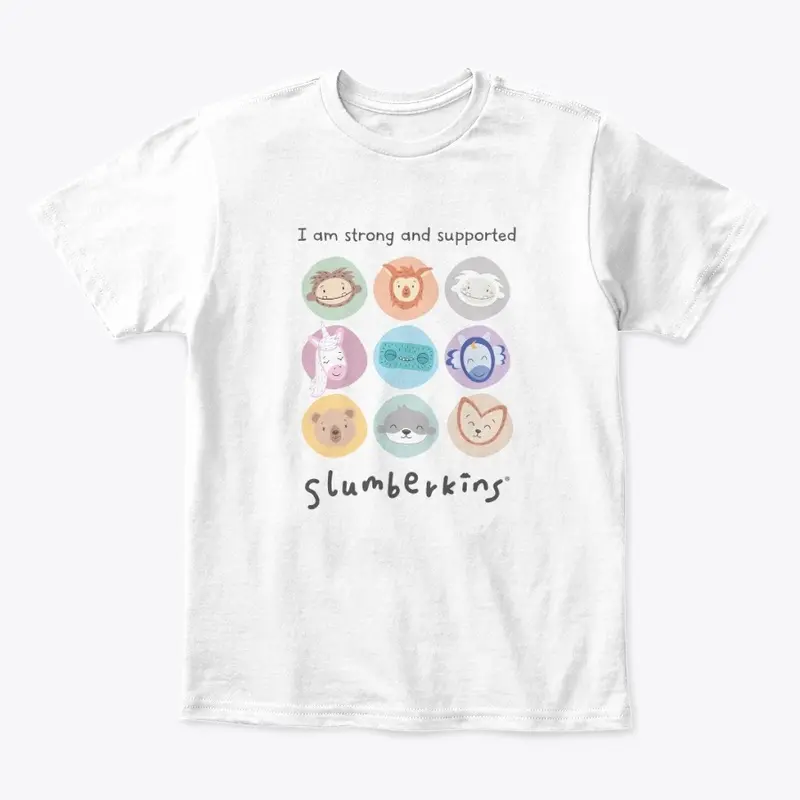 I am Strong and Supported Kids Tee