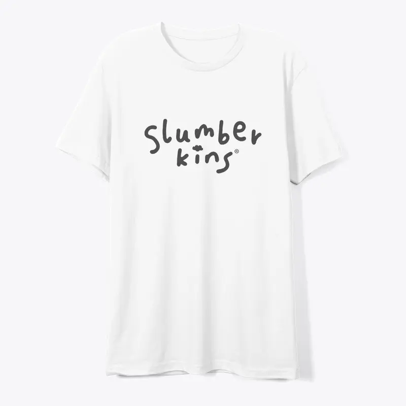 Slumberkins Adult Tee - Grey Logo