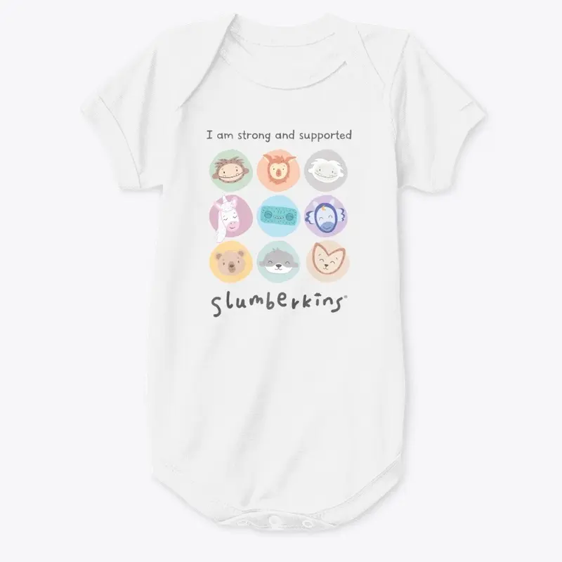 I am Strong and Supported Infant onesie