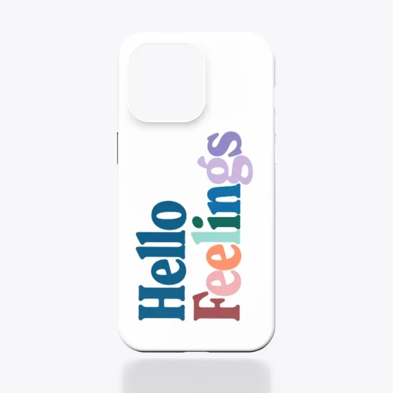 Hello Feelings iPhone Case